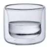 Duplafalú üvegpohár, 50ml