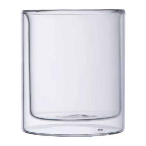 Duplafalú üvegpohár, 200ml