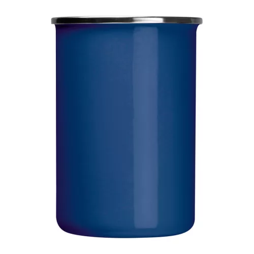 Zománcozott bögre, 550 ml (ø 9,2 × 12,8 cm, Kék)