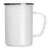 Zománcozott bögre, 550 ml (ø 9,2 × 12,8 cm, Fehér)