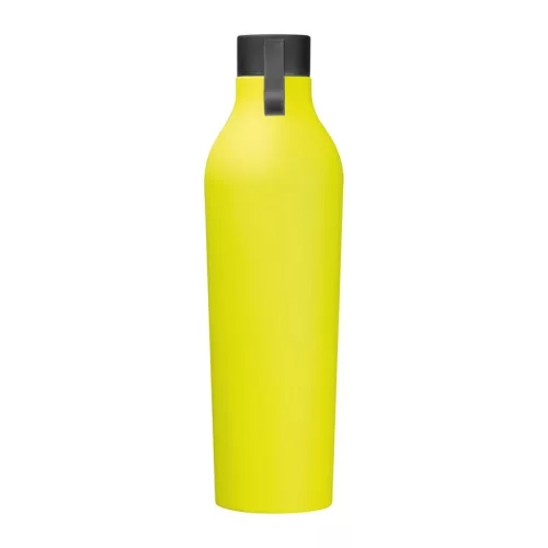 Gumírozott termosz, 750 ml (ø 8 × 29,5 cm, Sárga)