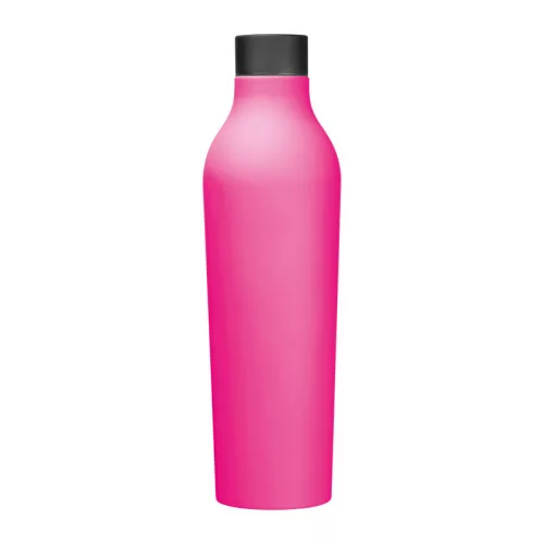 Gumírozott termosz, 750 ml (ø 8 × 29,5 cm, Rózsaszín)
