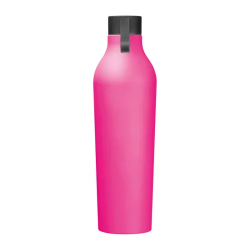Gumírozott termosz, 750 ml (ø 8 × 29,5 cm, Rózsaszín)