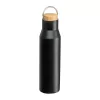 Újrahasznosított acél termosz, 550ml (ø 6,8 × 25,6 cm, Fekete)