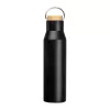 Újrahasznosított acél termosz, 550ml (ø 6,8 × 25,6 cm, Fekete)