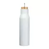 Újrahasznosított acél termosz, 550ml (ø 6,8 × 25,6 cm, Fehér)