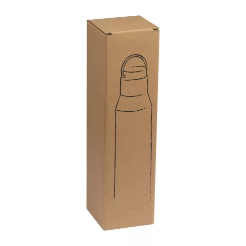Újrahasznosított acél termosz, 550ml (ø 6,8 × 25,6 cm, Fehér)