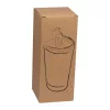 Kerámia bevonatú  termoszbögre, 500ml (ø 8,8 x 16,8 cm, Fekete)
