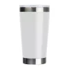 Kerámia bevonatú  termoszbögre, 500ml (ø 8,8 x 16,8 cm, Fehér)