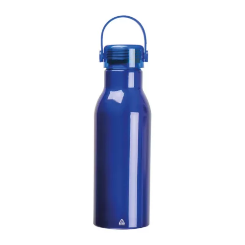 Újrahasznosított alumínium kulacs, 750 ml (ø 7 x 23 cm, Kék)
