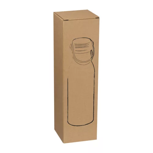 Újrahasznosított alumínium kulacs, 750 ml (ø 7 x 23 cm, Kék)