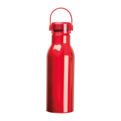 Újrahasznosított alumínium kulacs, 750 ml (ø 7 x 23 cm, Piros)