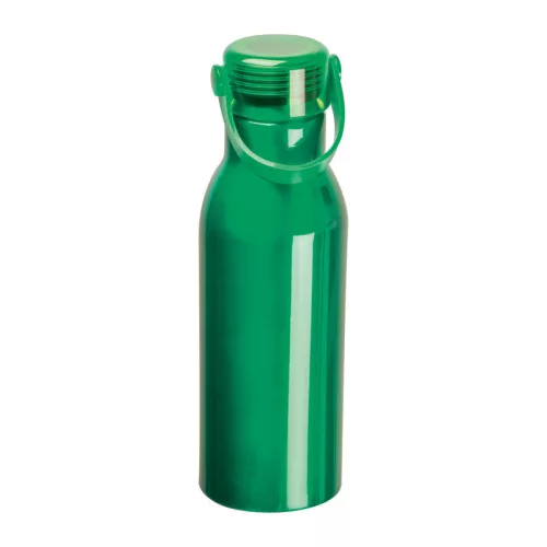 Újrahasznosított alumínium kulacs, 750 ml (ø 7 x 23 cm, Zöld)