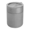 Kerámia utazó pohár szilikon bevonattal, 340ml (ø 8,2 x 10,8 cm, Szürke)