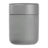 Kerámia utazó pohár szilikon bevonattal, 340ml (ø 8,2 x 10,8 cm, Szürke)