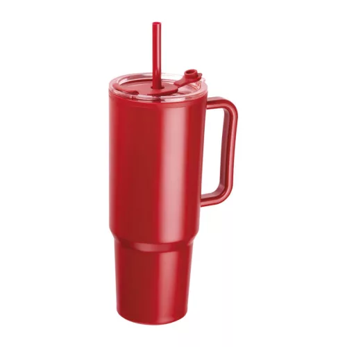 XXL termoszbögre, 1200ml (ø 10 x 25 cm, Piros)