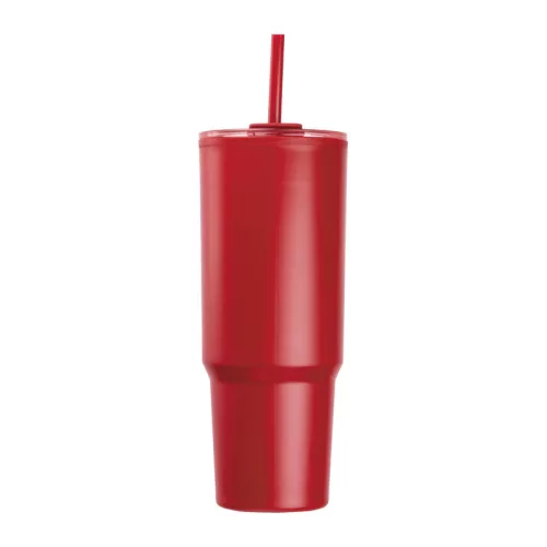 XXL termoszbögre, 1200ml (ø 10 x 25 cm, Piros)