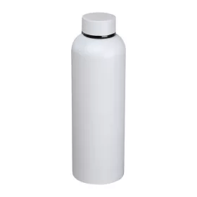   CrisMa újrahasznosított acél ivópalack, 700 ml (ø 6,9 x 22 cm, Fehér)