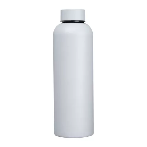 CrisMa újrahasznosított acél ivópalack, 700 ml (ø 6,9 x 22 cm, Fehér)