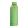 Gumírozott vákuumszigetelt termosz, 500ml (ø 7 x 22 cm, Világos Zöld)