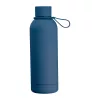 Gumírozott vákuumszigetelt termosz, 500ml (ø 7 x 22 cm, Sötétkék)