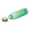 PET ivópalack bambusz fedéllel, 500ml (ø 6,5 x 21,5 cm, Zöld)
