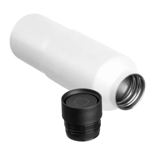 CrisMa vákuumszigetelt acél termosz, 600ml (ø 7 x 24,7 cm, Fehér)