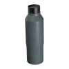 CrisMa vákuumszigetelt acél termosz, 600ml (ø 7 x 24,7 cm, Sötétszürke)
