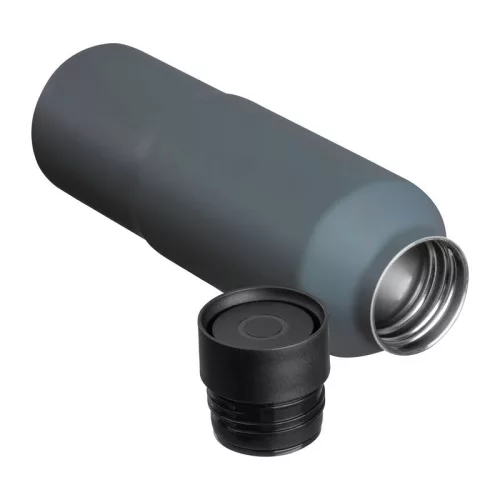 CrisMa vákuumszigetelt acél termosz, 600ml (ø 7 x 24,7 cm, Sötétszürke)