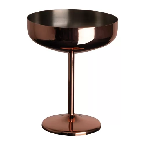 Koktél pohár réz bevonattal, 300ml