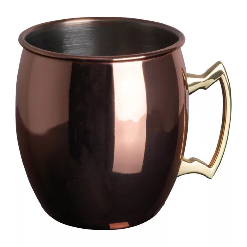 Moscow Mule réz bevonatú acél pohár, 500ml