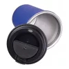 Duplafalú acél termoszbögre, 350ml (ø 9,2 x 12,9 cm, Kék)