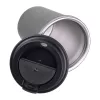 Duplafalú acél termoszbögre, 350ml (ø 9,2 x 12,9 cm, Szürke)
