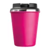 Duplafalú acél termoszbögre, 350ml (ø 9,2 x 12,9 cm, Rózsaszín)
