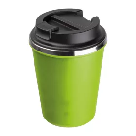   Duplafalú acél termoszbögre, 350ml (ø 9,2 x 12,9 cm, Világos Zöld)