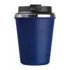 Duplafalú acél termoszbögre, 350ml (ø 9,2 x 12,9 cm, Sötétkék)
