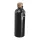 Rozsdamentes acél ivópalack karabinerrel, 750ml (ø 7,3 x 23,5 cm, Fekete)
