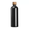 Rozsdamentes acél ivópalack karabinerrel, 750ml (ø 7,3 x 23,5 cm, Fekete)