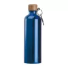 Rozsdamentes acél ivópalack karabinerrel, 750ml (ø 7,3 x 23,5 cm, Kék)
