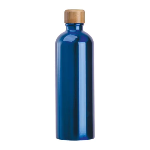 Rozsdamentes acél ivópalack karabinerrel, 750ml (ø 7,3 x 23,5 cm, Kék)