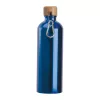 Rozsdamentes acél ivópalack karabinerrel, 750ml (ø 7,3 x 23,5 cm, Kék)