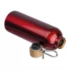Rozsdamentes acél ivópalack karabinerrel, 750ml (ø 7,3 x 23,5 cm, Piros)