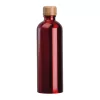 Rozsdamentes acél ivópalack karabinerrel, 750ml (ø 7,3 x 23,5 cm, Piros)