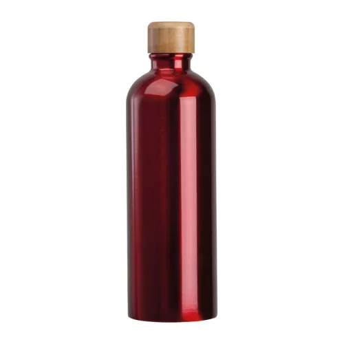 Rozsdamentes acél ivópalack karabinerrel, 750ml (ø 7,3 x 23,5 cm, Piros)