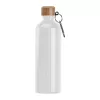 Rozsdamentes acél ivópalack karabinerrel, 750ml (ø 7,3 x 23,5 cm, Fehér)