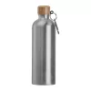 Rozsdamentes acél ivópalack karabinerrel, 750ml (ø 7,3 x 23,5 cm, Szürke)