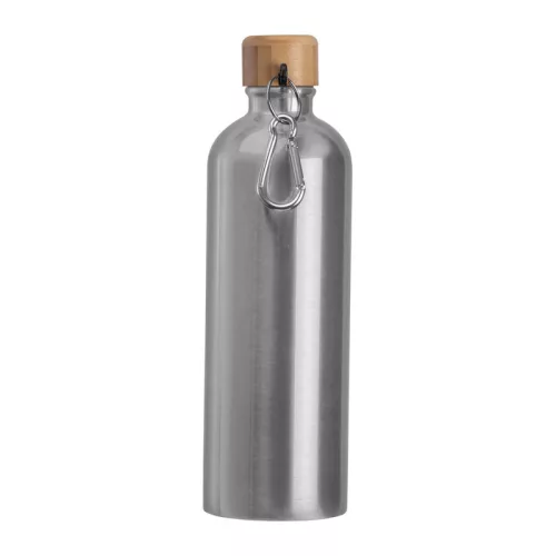 Rozsdamentes acél ivópalack karabinerrel, 750ml (ø 7,3 x 23,5 cm, Szürke)