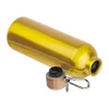 Rozsdamentes acél ivópalack karabinerrel, 750ml (ø 7,3 x 23,5 cm, Sárga)