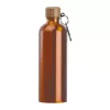 Rozsdamentes acél ivópalack karabinerrel, 750ml (ø 7,3 x 23,5 cm, Narancssárga)