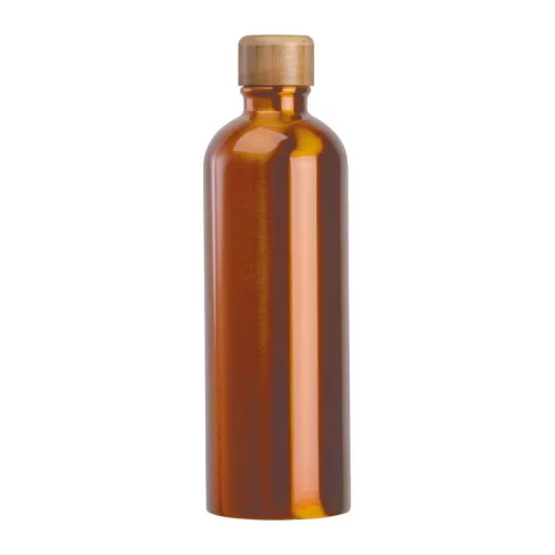 Rozsdamentes acél ivópalack karabinerrel, 750ml (ø 7,3 x 23,5 cm, Narancssárga)